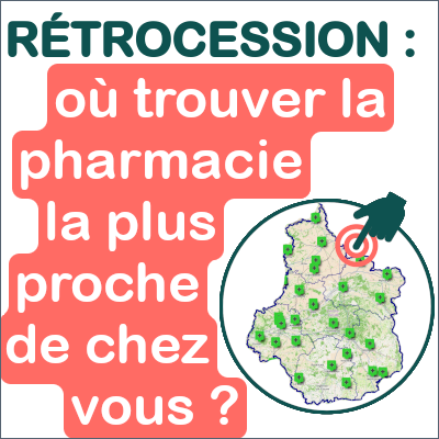 Carte interactive des pharmacies à usage intérieur (PUI) des établissements da santé autorisés à la rétrocession en région Centre-Val de Loire