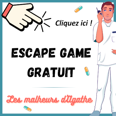 Jeu d'évasion "Les malheurs d'Agathe" : serez-vous être bon détective pour repérer les erreurs liés à la prise en charge médicamenteuse ?